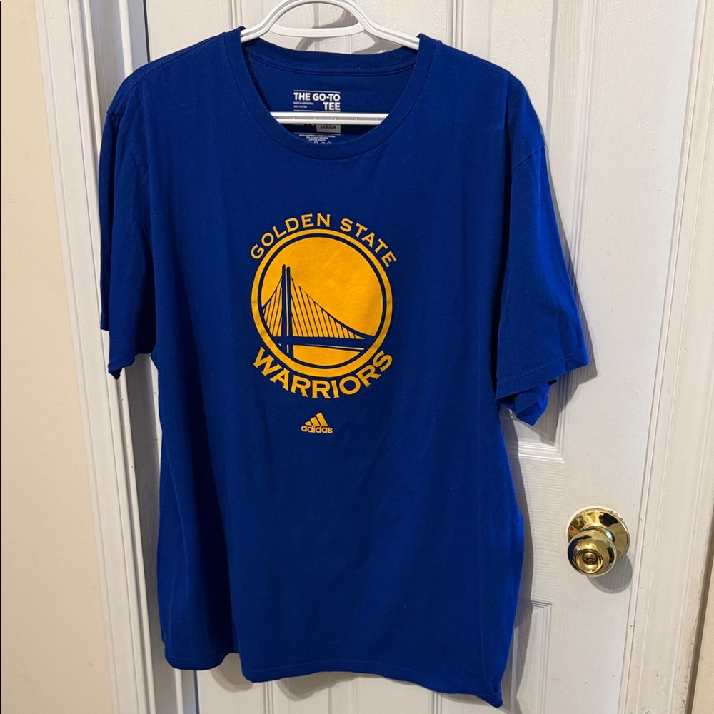Adidas Golden Stat Warriors Short Sleeve Tee